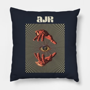 Hand Eyes Ajrr Pillow