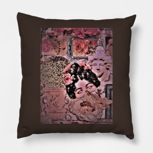 rouge roses scrapbook, Jackie Smith Pillow