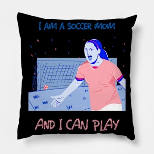 Soccer mom can play Pillow