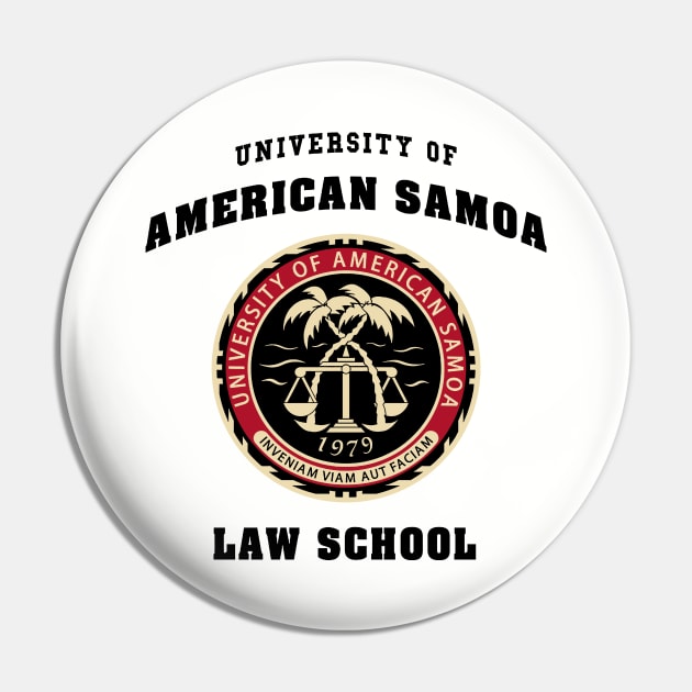 BCS - University of American Samoa Law School Pin by erickapatterson