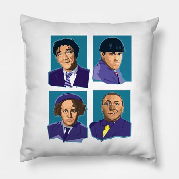 The Stooges Pillow by samcankc