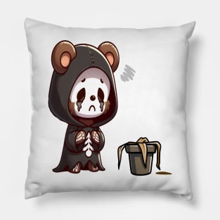 Cute Bear I Still Can't Take Care Of My Plants Pillow