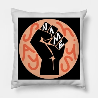 Say His Name- ALL proceeds go to Black Lives Matter Pillow