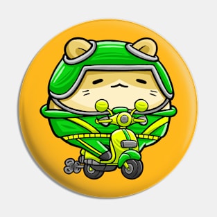 Cute Hamster Online Driver Pin