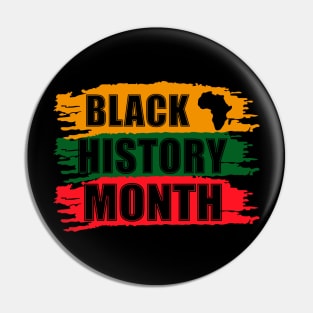 Black History Month Pin