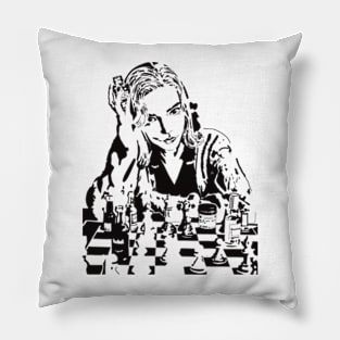 Beth Harmon / Queens Gambit Pillow