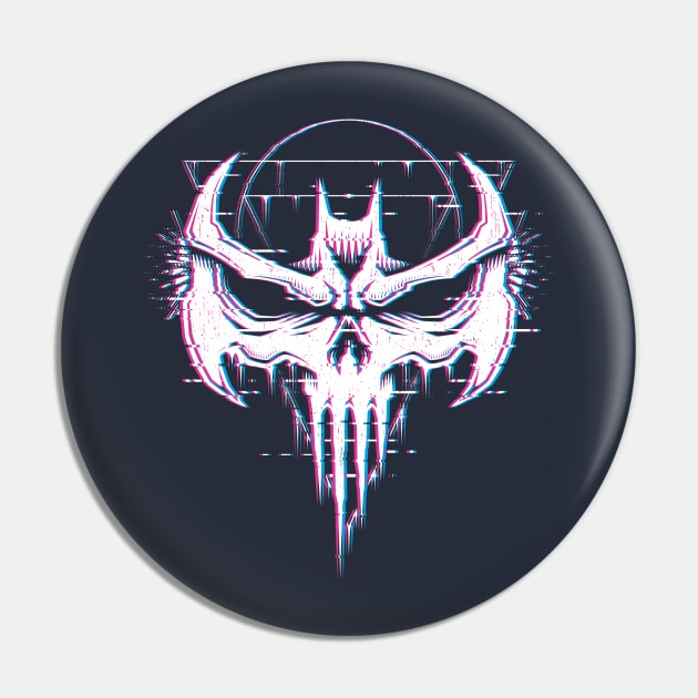 Batskull Pin by StudioM6