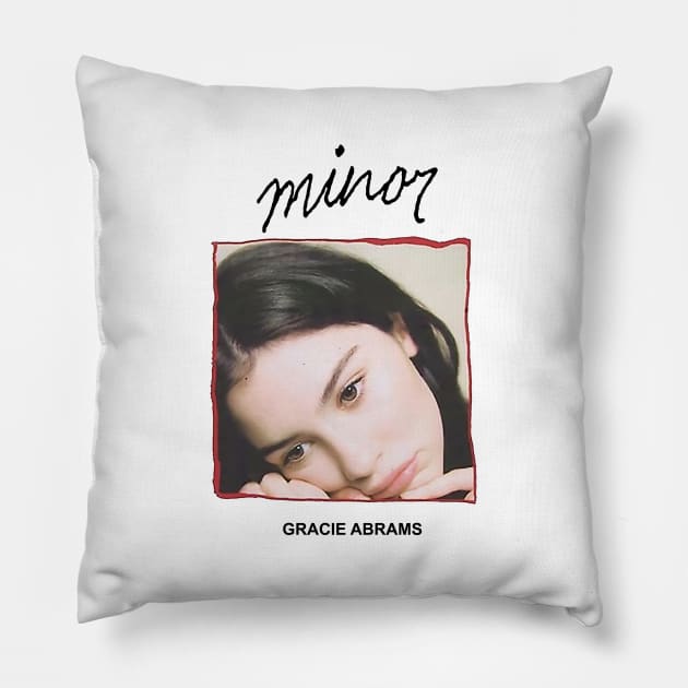 Gracie Abrams Minor Pillow by RianSanto