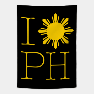 I Love Philippines Tapestry