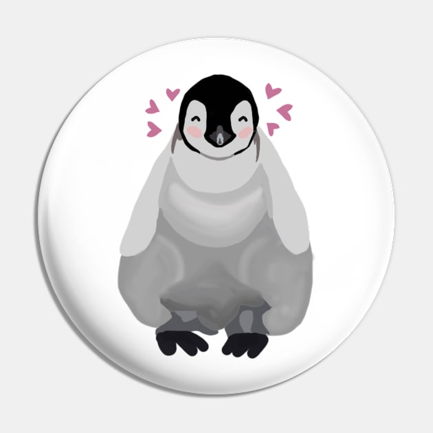 Baby Penguin Pin by Artstuffs121