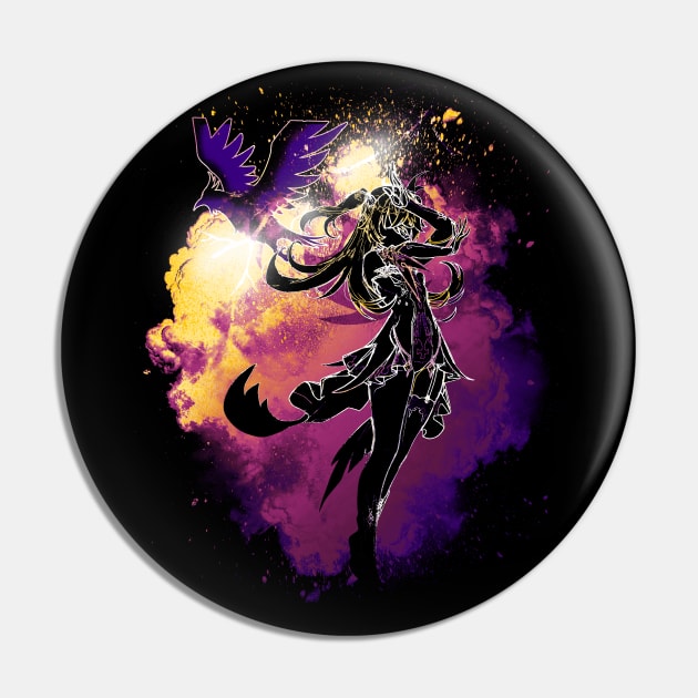 Soul of the Electro Raven Pin by Donnie