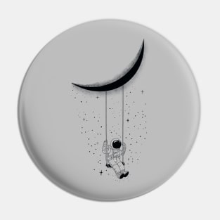 Astronaut wanderlust swing under the moon Pin