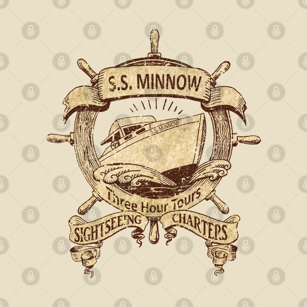 S.S Minnow retro legend by Gadingshopart