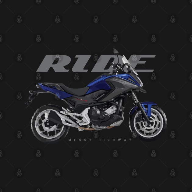 Ride nc blu black by MessyHighway