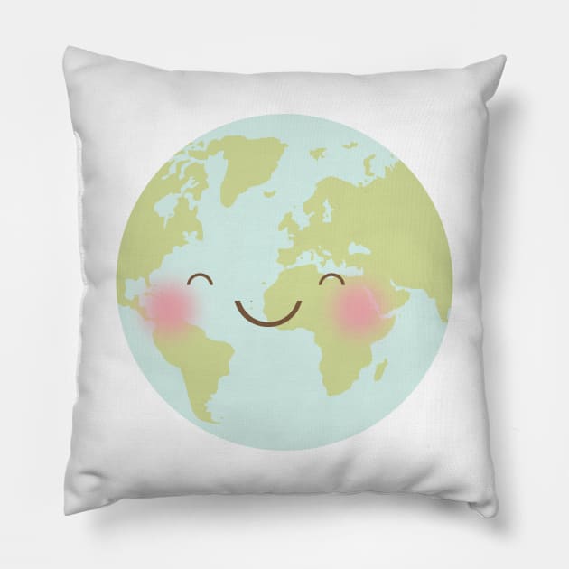 Earth Pillow by littlemoondance
