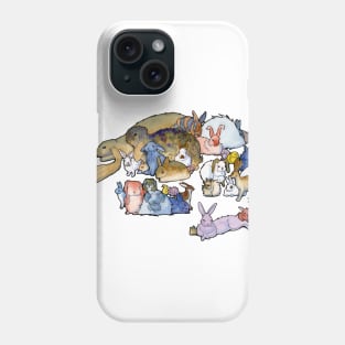 Bunny Pile Phone Case