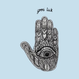 Good Luck - Hamsa T-Shirt