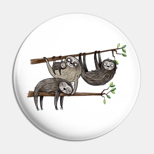 Faultiere - Sloth Pin