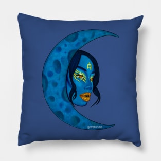 La Luna The Moon Loteria Pillow