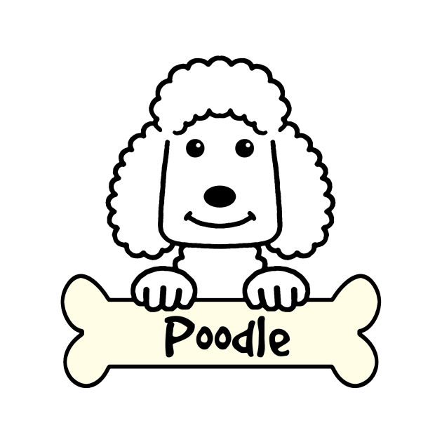 Poodle Cartoon by AnitaValle