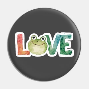 Frog Lover Pin