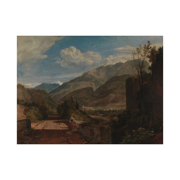 Chateau de St. Michael, Bonneville, Savoy by J.M.W. Turner by Classic Art Stall