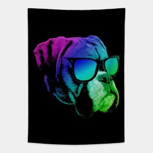 Cool Boxer Dog Tapestry