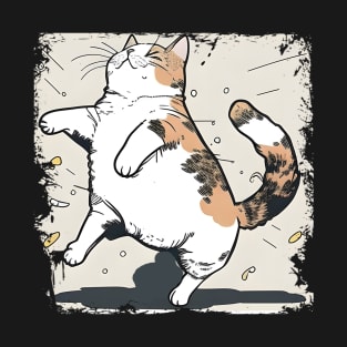 Cute Sleepy Cat - Funny Cats T-Shirt