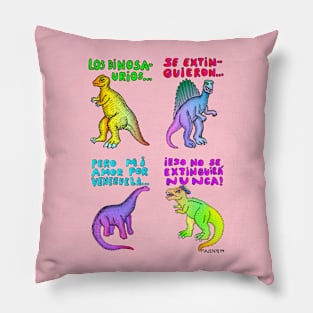 Venezuelan Dinosaurs Pillow