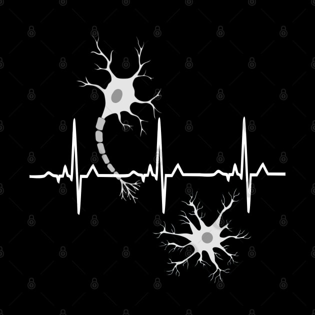 EKG Neuron Neuroscience lover by RosArt100