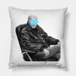 Dark Brandon Old School Cool Leather Jacket Pillow