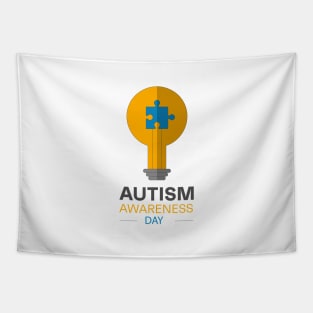 World autism - Awareness day - Puzzle Tapestry