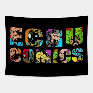 ECRU COMICS LOGO Tapestry