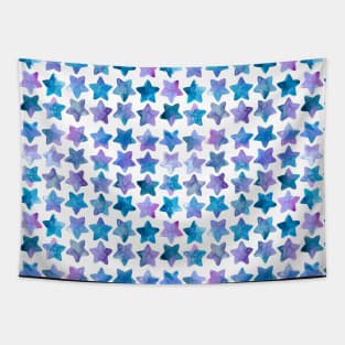 Blue Stars Tapestry