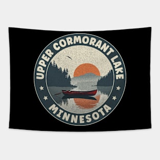 Upper Cormorant Lake Minnesota Sunset Tapestry