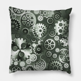 Steel gears Pillow