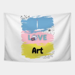 i Love Arts arts lover Tapestry