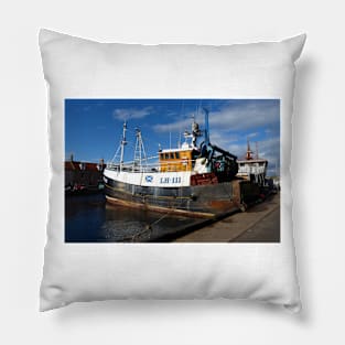 Eyemouth, Scotland Pillow