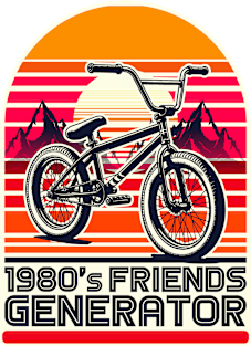 80s Friends Generator Kids T-Shirt by Worldengine