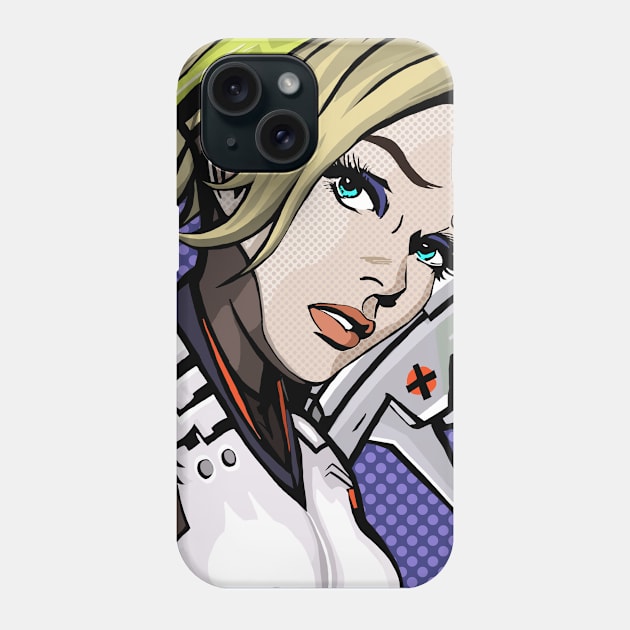 Mercy Lichtenstein Phone Case by FanboyMuseum