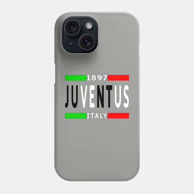 Juventus Italy 1897 Classic Phone Case by Medo Creations