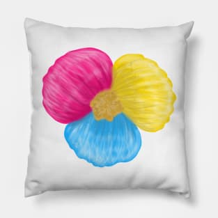 Pan pride flower Pillow