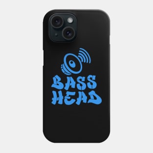 Bass Head - Blue Phone Case