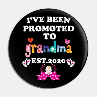 I have been promoted to Grandma Pin