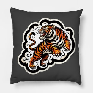 Traditional Tiger Pillow