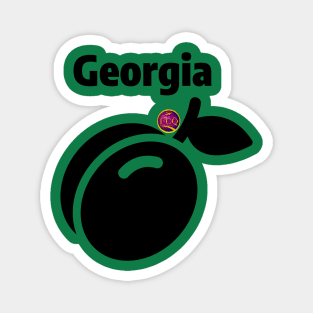 Georgia Peach Magnet