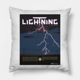 Lightning // WUNDERGROUND Pillow