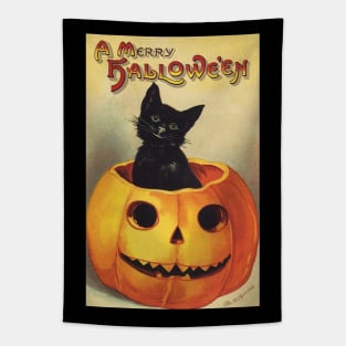 A Merry Halloween Tapestry