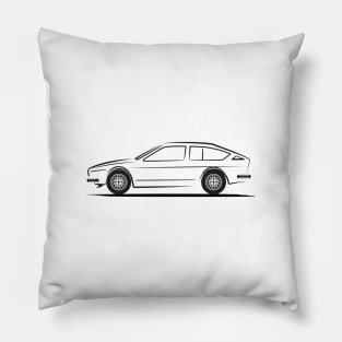 Alfa Romeo Alfasud Black Pillow