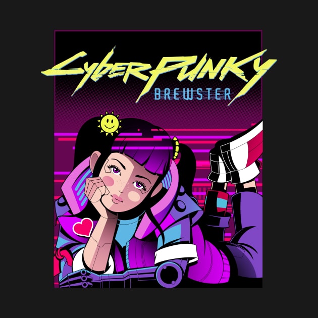 Cyberpunky Brewster by JayHai